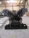 Butterfly shaped upright